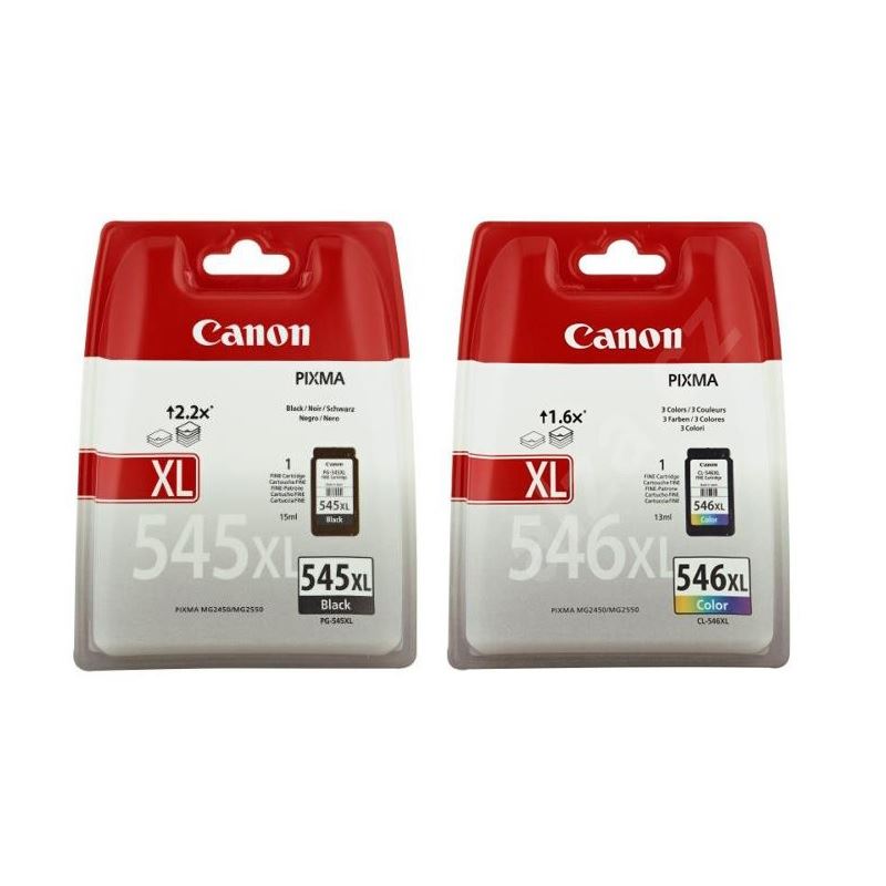 1Set X 545XL 546XL 545 XL 546 XL Ink Cartridge for Canon PG545