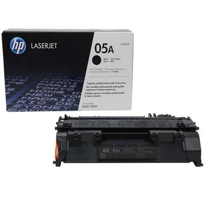 Picture of HP 05A Black Original Toner Cartridge (CE505A Laser Toner)