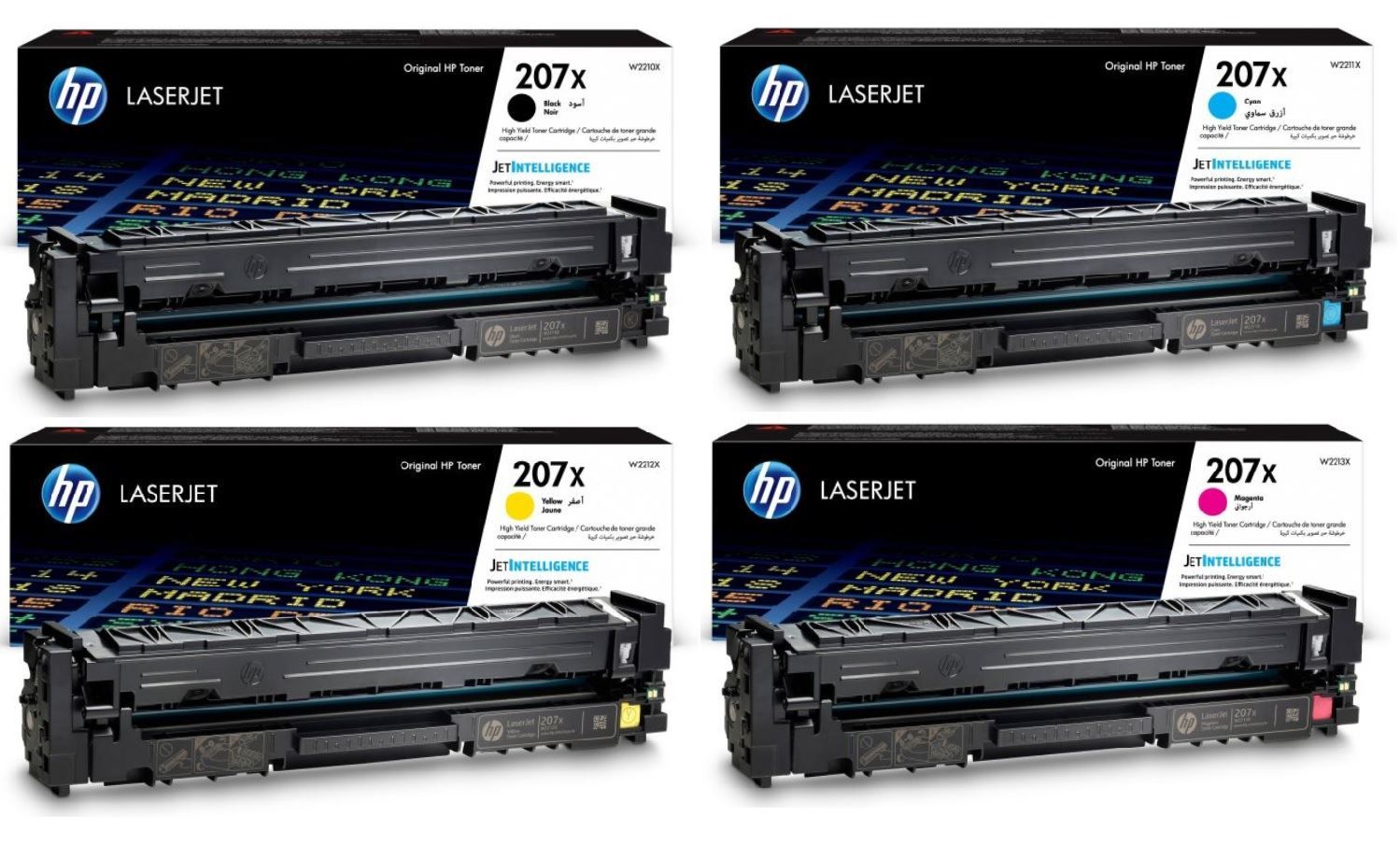 hp 207x high yield black original laserjet toner cartridge