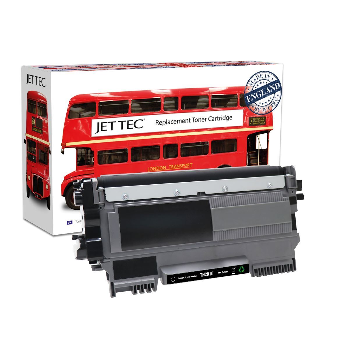 TN-2010 Black Recycled Toner | Red Bus Cartridges