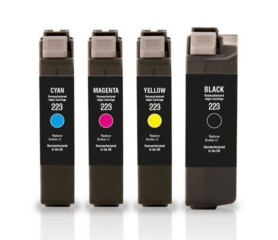 Picture of Red Bus Recycled Brother LC223 Ink Cartridge Multipack