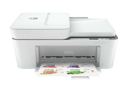 Picture of Refurbished HP Deskjet Plus 4120 All-in-One Inkjet Printer. FREE Red Bus  Recycled HP305XL Black &  HP305XL Colour Ink Cartridges Included.